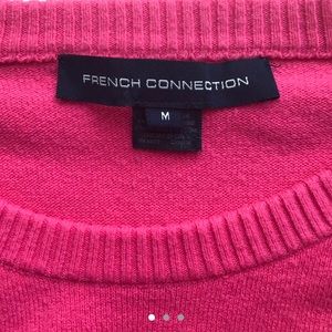 Super soft hot pink French Connection sweater!